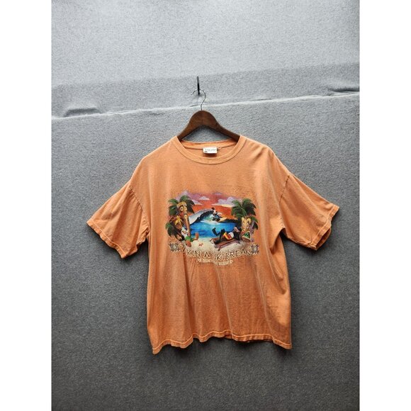 Disney Parks Tiki Tropical Graphic Tee L - Picture 1 of 3